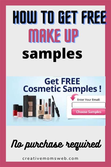 How To Get Free Make Up Samples Free Beauty Samples Mail Free