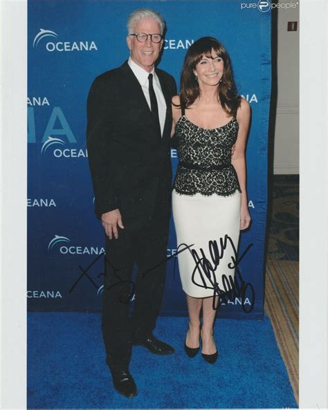 TED DANSON MARY STEENBURGEN Signed 8 X 10 Color Photo Autograph COA