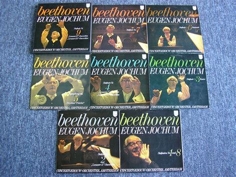 Beethoven The Nine Symphonies Four Overtures Jochum Concertgebouw Kingsway Hall Classical