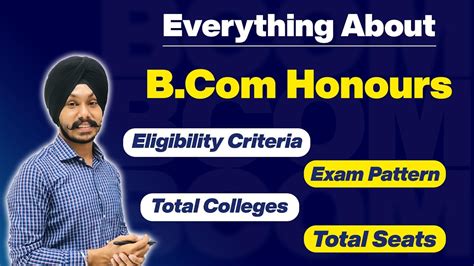 Ipu B Com H 2022 Syllabus Exam Pattern Top Colleges Seats And