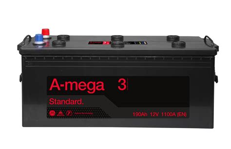 A-MEGA Standart 190 Ah 1100 En L+ - АКБ Автоторг