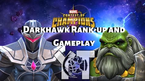 Darkhawk Rank Up And Gameplay Marvel Contest Of Champions YouTube