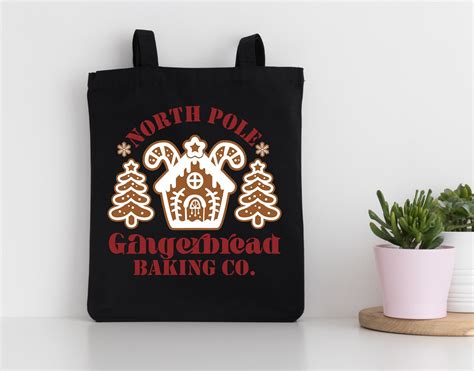 Gingerbread Svg Bundle North Pole Gingerbread Baking Co Etsy