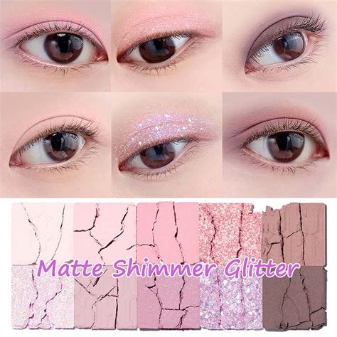 May Foltren Paletas De Maquillaje De Sombra De Ojos Neutra Rosa Morado Marr N Nude Sombra