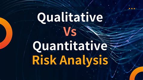 Qualitative Vs Quantitative Risk Analysis Pm Study Circle