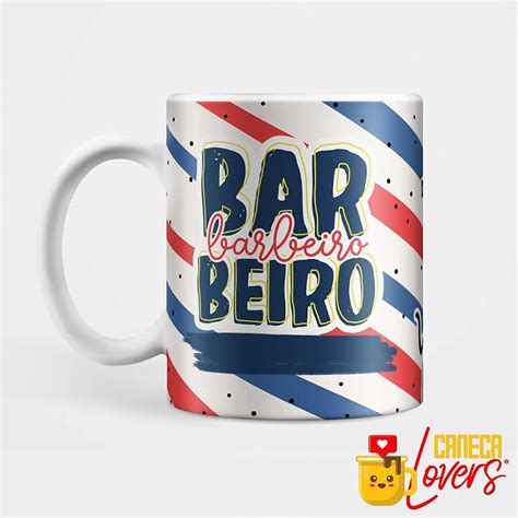 Caneca Flork Profiss Es Barbeiro Nome Personalizado Caneca Lovers