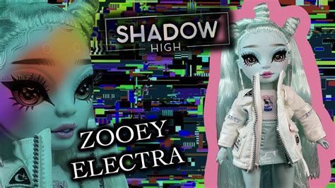 Alien High 👽🛸 Shadow High Series 2 Zooey Electra Doll Unboxing