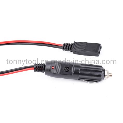 2 Pin Plug And 12 Volt Plug Fused Replacement Cb Power Cord Replacement Cb Power Cord And 12