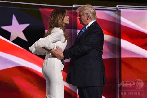 トランプ氏の妻、米共和党全国大会で演説 「彼は不屈の男」 写真15枚 国際ニュース：afpbb News