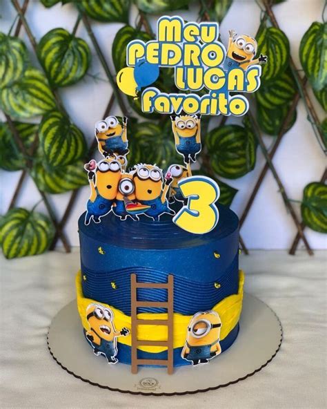 Bolo Dos Minions Ideias Divertidas E Tutoriais Para A Sua Festa