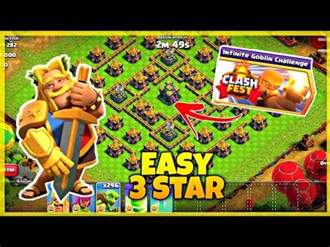 How To Easily Complete Infinite Goblin Challenge Tamil Coc New