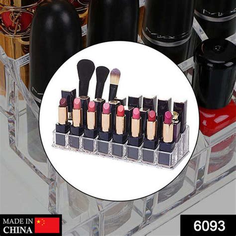 Transparent Acrylic Multi Purpose Lipstick Cosmetics Stand Display