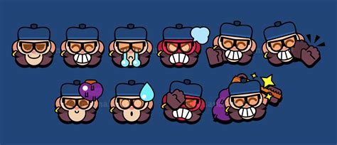 Some Mico Pins I Made Rbrawlstars
