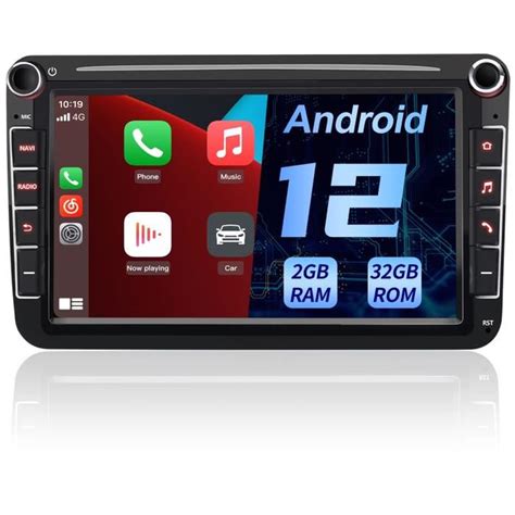 AWESAFE Autoradio Android 12 Pour Golf 5 6 VW Passat Polo Seat Skoda 8