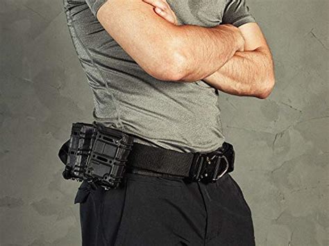 Tactical Molle Belt With Cobra Buckle Heavy Duty Law Enforcement Edc