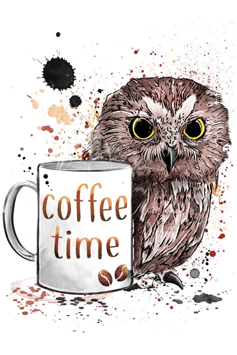 Wall Art Print Coffee Time