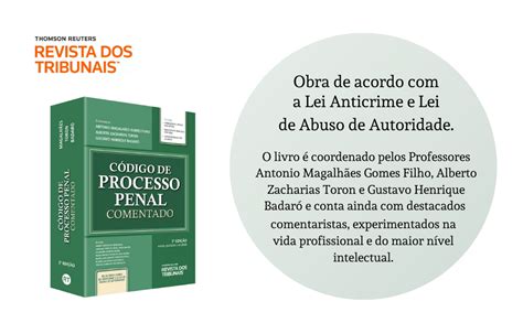 Código De Processo Penal Comentado 3º Edição Amazon br