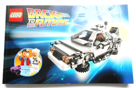 LEGO Instructions LEGO Ideas 21103 The DeLorean Time