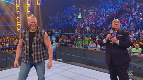 Brock Lesnar Returns To Smackdown To Challenge Roman Reigns Smackdown