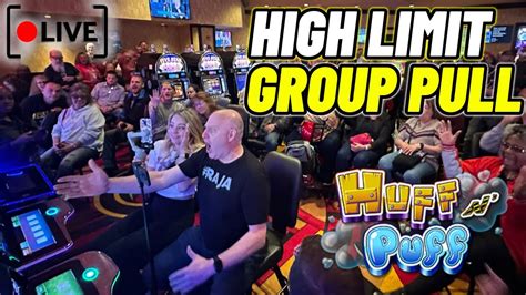 Massive 15000 High Limit Huff N Puff Group Pull Slotarazzi