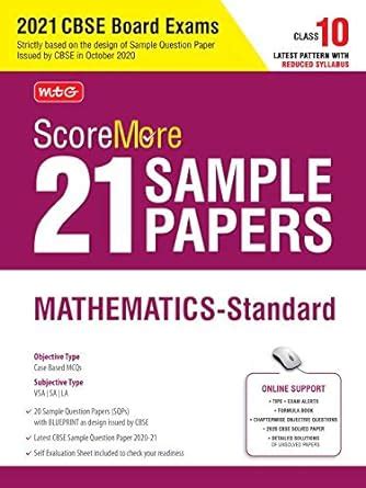 Scoremore Sample Papers For Cbse Board Exam Class