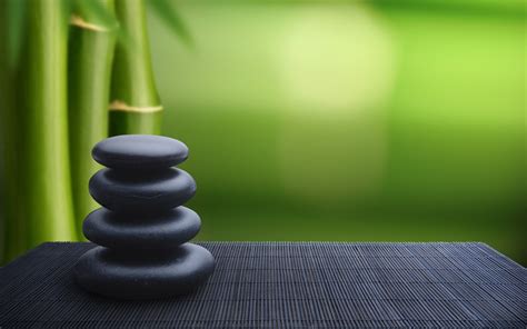 Serene Zen Stones Hd Wallpaper For Tranquil Spaces