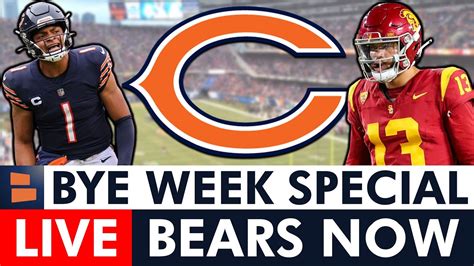 Live Chicago Bears News Justin Fields Rumors Jim Harbaugh Nfl Draft Targets Caleb Williams