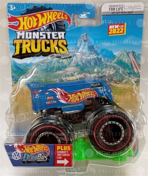 Vw Drag Bus 2022 Monster Trucks Treasure Hunt