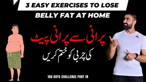 3 Easy Exercises To Lose Belly Fat At Home Best Belly Fat Home