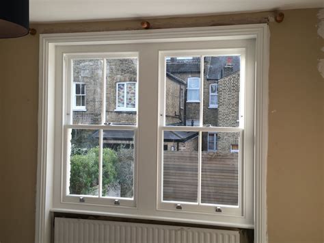 New Double Box Sash Window In Clapham London Upvc Sash Windows