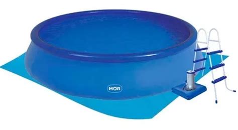 Piscina Inflable Redonda Mor Splash Fun Litros L Azul