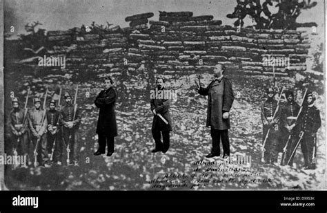 Maximilian I Of Mexico 1832 1867 Tomás Mejía And Miguel Miramón And Firing Squad