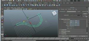 How To Use The Nurbs Extrude Tool In Autodesk Maya Maya