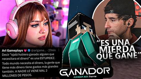 Luzu Y Arigameplays Funados Por Los Squid Craft Games Y El Ganador