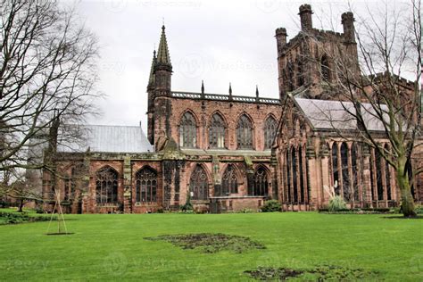 A view of Chester Cathedral 13053960 Stock Photo at Vecteezy