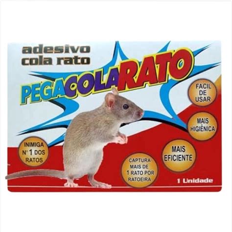 Ratoeira Adesiva Cola Pega Rato Inseto Armadilha Sem Veneno Submarino