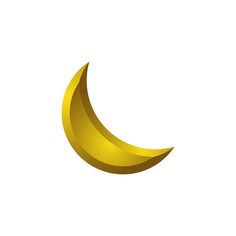 Crescent moon icon. Crescent logo. Crescent vector illustration. 12463169 Vector Art at Vecteezy