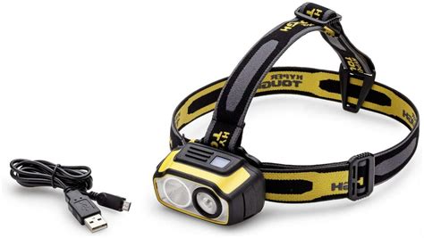 Hyper Tough 500 Lumen Rechargeable Led Headlamp With Lithium Ion