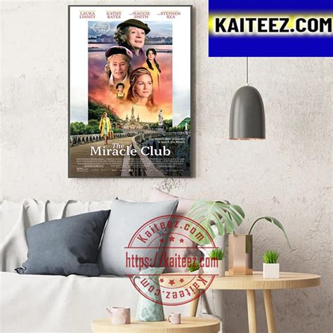 Official Poster For The Miracle Club Art Decor Poster Canvas - Kaiteez