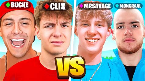 Clix Bucke Vs Mongraal MrSavage YouTube