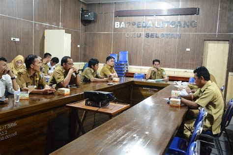 Bappeda Litbang Kabupaten Oku Selatan Gelar Rapat Koordinasi Persiapan