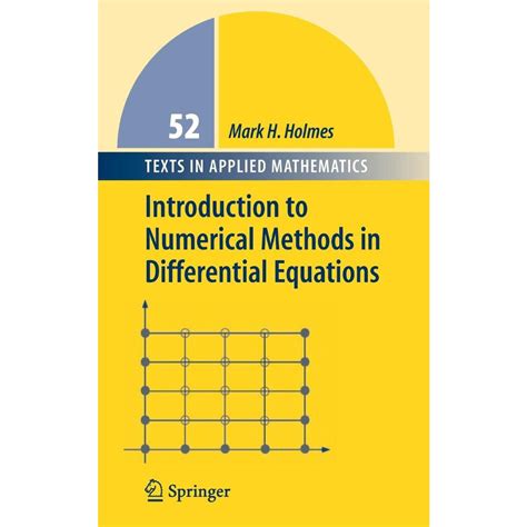 Introduction To Numerical Methods In Differential Equations Submarino