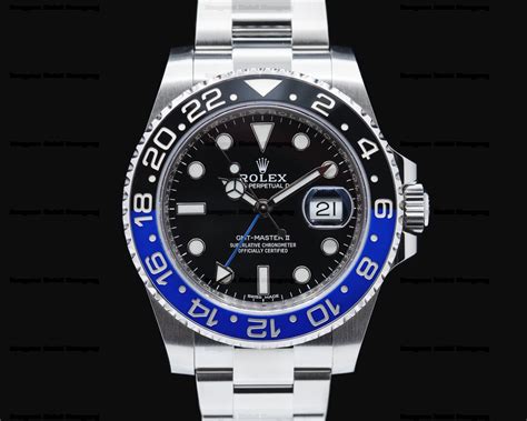 Rolex 116710blnr Gmt Master Ii 116710 Ceramic Batman Ss 51117 European Watch Co