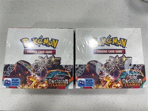 Pokemon Obsidian Flame Sv03 Booster Boxone Box Hobbies And Toys