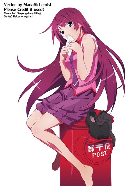 壁纸 动漫 Monogatari系列 Senjougahara Hitagi 蓝眼睛 1484x1999 Koshchei