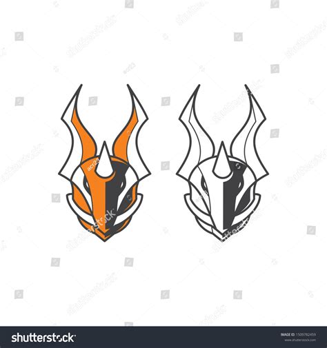 Dragon Head Logo Icon Vector Stock Vector (Royalty Free) 1509782459 ...