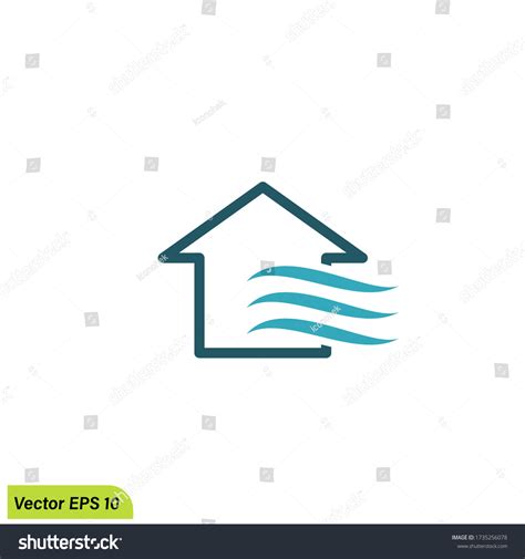 Air Circulation Icon Illustration Vector Eps Stock Vector Royalty Free