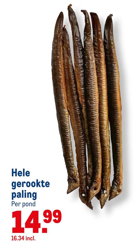 Hele Gerookte Paling Aanbieding Bij Makro