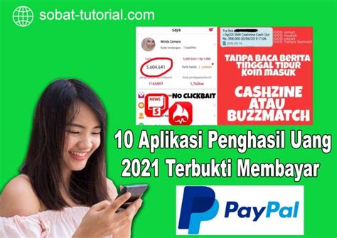 Aplikasi Penghasil Uang Terbukti Membayar Dan Aman Digunakan