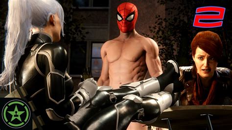 The Naked Spider Marvel S Spider Man The Heist Dlc